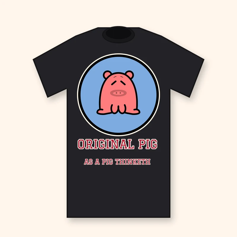 Original Pig Unisex tee