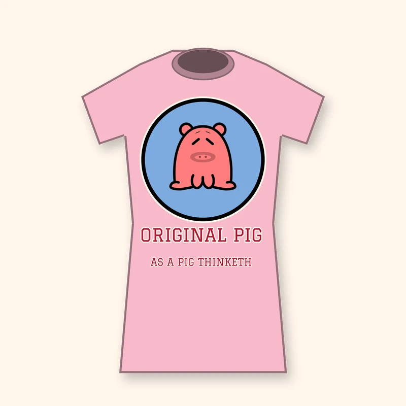 Original Pig Women's tee