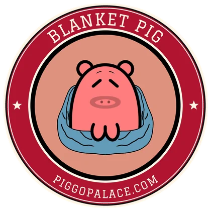 Blanket Pig Varsity sticker